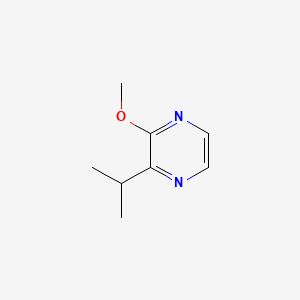 2-Isopropyl-3-methoxypyrazine chemical structure (CAS 25773-40-4)