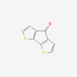 Cyclopenta[2,1-b:3,4-b']dithiophen-4-one chemical structure (CAS 25796-77-4)