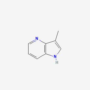 3-Methyl-1H-pyrrolo[3,2-b]pyridine chemical structure (CAS 25796-94-5)