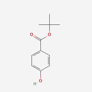 tert-Butyl 4-hydroxybenzoate chemical structure (CAS 25804-49-3)