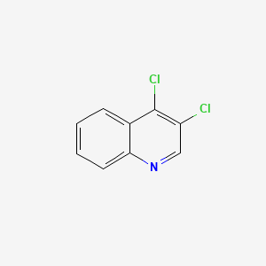 3,4-Dichloroquinoline chemical structure (CAS 25836-11-7)