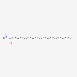 Heptadecanamide chemical structure (CAS 25844-13-7)