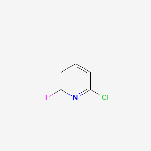 2-Chloro-6-iodopyridine chemical structure (CAS 258506-66-0)