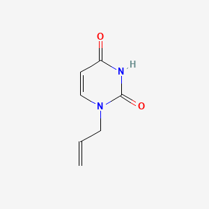 1-Allylpyrimidine-2,4(1H,3H)-dione chemical structure (CAS 25855-26-9)