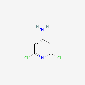 2,6-Dichloropyridin-4-amine chemical structure (CAS 2587-02-2)