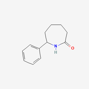 7-Phenylazepan-2-one chemical structure (CAS 25882-81-9)