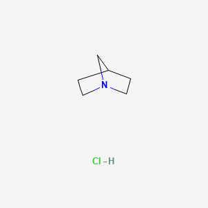1-Azabicyclo[2.2.1]heptane hydrochloride chemical structure (CAS 25979-85-5)