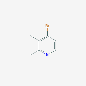 4-Bromo-2,3-dimethylpyridine chemical structure (CAS 259807-91-5)
