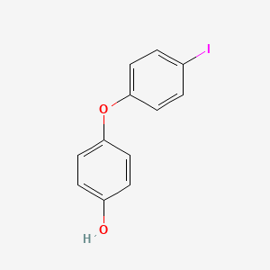 4-(4-Iodophenoxy)-phenol chemical structure (CAS 26002-35-7)
