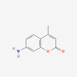 7-Amino-4-methylcoumarin chemical structure (CAS 26093-31-2)