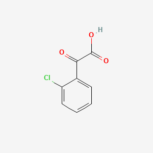 2-(2-Chlorophenyl)-2-oxoacetic acid chemical structure (CAS 26118-14-9)