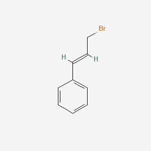 (E)-(3-Bromoprop-1-en-1-yl)benzene chemical structure (CAS 26146-77-0)