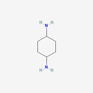 trans-Cyclohexane-1,4-diamine chemical structure (CAS 2615-25-0)