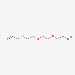 2-(2-(2-(Allyloxy)ethoxy)ethoxy)ethan-1-ol chemical structure (CAS 26150-05-0)