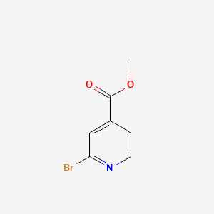 Methyl 2-bromoisonicotinate chemical structure (CAS 26156-48-9)