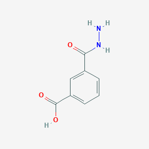3-(Hydrazinecarbonyl)benzoic acid chemical structure (CAS 26175-71-3)