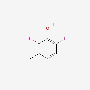 2,6-Difluoro-3-methylphenol chemical structure (CAS 261763-46-6)