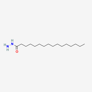 Palmitohydrazide chemical structure (CAS 2619-88-7)