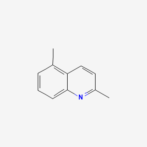 2,5-Dimethylquinoline chemical structure (CAS 26190-82-9)