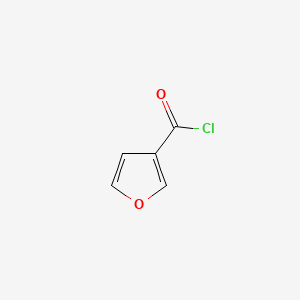 3-Furoyl chloride chemical structure (CAS 26214-65-3)