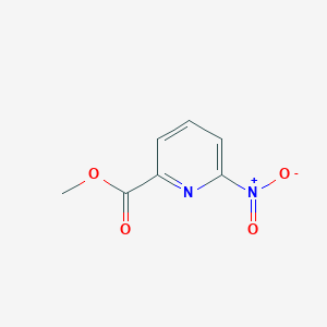 Methyl 6-nitropicolinate chemical structure (CAS 26218-74-6)