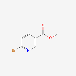 Methyl 6-bromonicotinate chemical structure (CAS 26218-78-0)