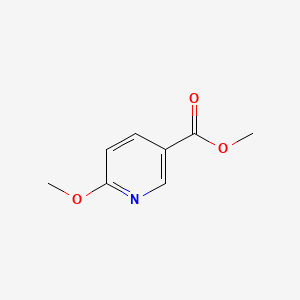 Methyl 6-methoxynicotinate chemical structure (CAS 26218-80-4)