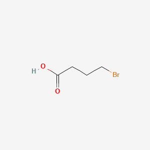 4-Bromobutanoic acid chemical structure (CAS 2623-87-2)