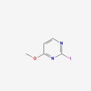 2-Iodo-4-methoxypyrimidine chemical structure (CAS 262353-35-5)