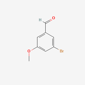 3-Bromo-5-methoxybenzaldehyde chemical structure (CAS 262450-65-7)