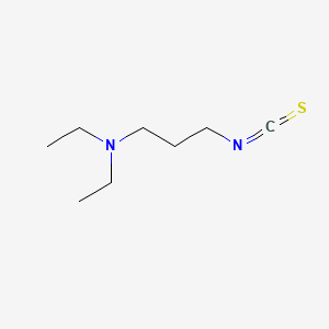 3-(Diethylamino)propylisothiocyanate chemical structure (CAS 2626-52-0)
