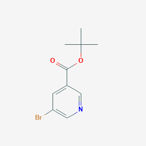 tert-Butyl 5-bromonicotinate chemical structure (CAS 263270-02-6)