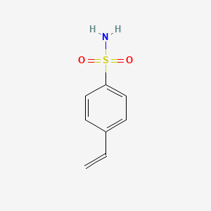 4-Vinylbenzenesulfonamide chemical structure (CAS 2633-64-9)