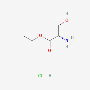 H-Ser-OEt.HCl chemical structure (CAS 26348-61-8)