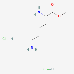 H-Lys-OMe.2HCl chemical structure (CAS 26348-70-9)