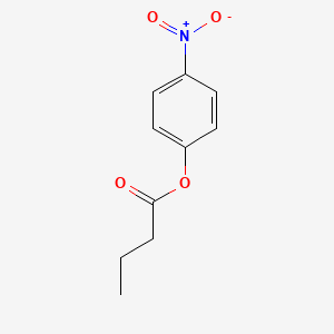 4-Nitrophenyl butyrate chemical structure (CAS 2635-84-9)