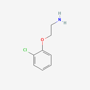 2-(2-Chlorophenoxy)ethylamine chemical structure (CAS 26378-53-0)