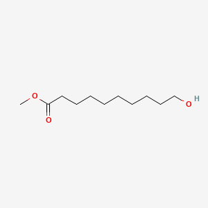 Methyl 10-hydroxydecanoate chemical structure (CAS 2640-94-0)