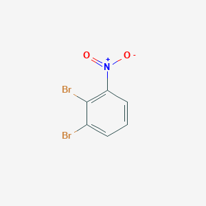1,2-Dibromo-3-nitrobenzene chemical structure (CAS 26429-41-4)