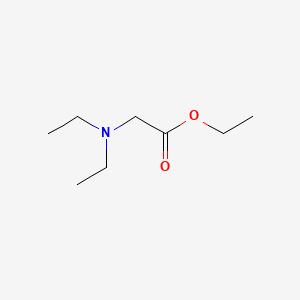 Ethyl 2-(diethylamino)acetate chemical structure (CAS 2644-21-5)