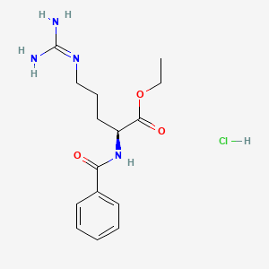 Bz-Arg-OEt.HCl chemical structure (CAS 2645-08-1)