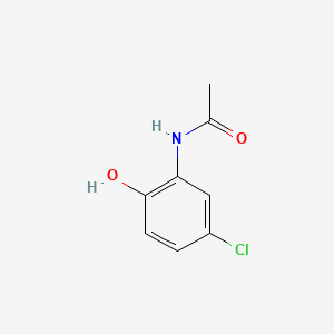 N-(5-Chloro-2-hydroxyphenyl)acetamide chemical structure (CAS 26488-93-7)