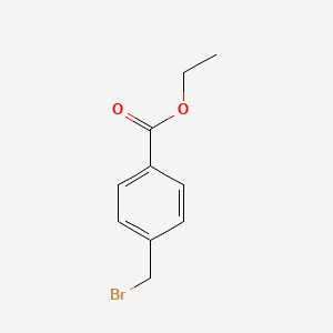 Ethyl 4-(bromomethyl)benzoate chemical structure (CAS 26496-94-6)