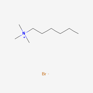 Hexyltrimethylammonium Bromide chemical structure (CAS 2650-53-5)