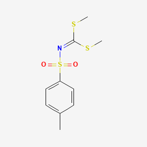 Dimethyl tosylcarbonimidodithioate chemical structure (CAS 2651-15-2)