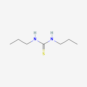 1,3-Dipropylthiourea chemical structure (CAS 26536-60-7)