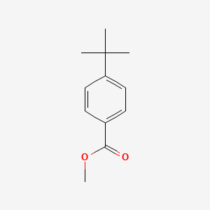 Methyl 4-(tert-butyl)benzoate chemical structure (CAS 26537-19-9)
