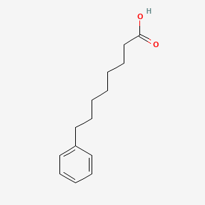 8-Phenyloctanoic acid chemical structure (CAS 26547-51-3)