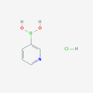 Pyridin-3-ylboronic acid hydrochloride chemical structure (CAS 265664-63-9)
