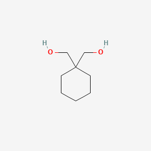 1,1-Cyclohexanedimethanol chemical structure (CAS 2658-60-8)
